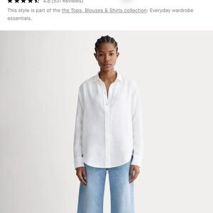 White Button-Up Shirt